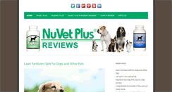 Desktop Screenshot of nuvetplusreviews.com